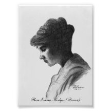 Foto color de rosa del dibujo de Emma Hodges Quinn