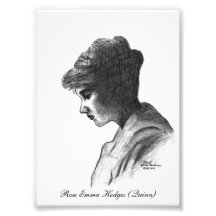 Foto color de rosa del dibujo de Emma Hodges Quinn