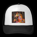 Foto cuadrada - caballos 02 del tiovivo gorras