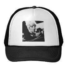 Foto de Amelia Earhart del vintage Gorro De Camionero