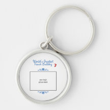 ¡Foto de encargo! El dogo francés más grande de lo Llaveros
