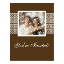 Foto de la invitación y del acontecimiento 2009 y  postal