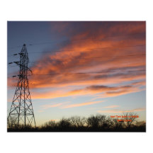 Foto de la PUESTA DEL SOL de la TORRE de PODER