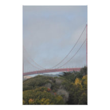 Foto de puente Golden Gate en un día soleado Papeleria De Diseño