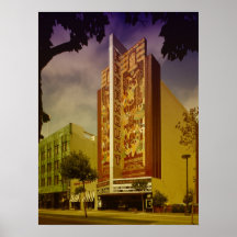 Foto del arte de Oakland del teatro de Paramount d Impresiones