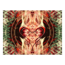 Foto del arte del fractal de la serpiente del amor