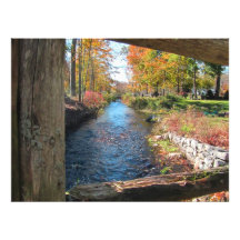 Foto del ~ del canal del otoño