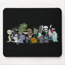 Foto del grupo de Halloweenies Alfombrillas De Raton