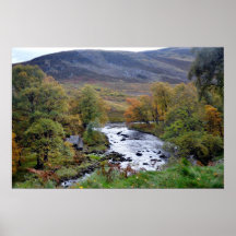 Foto del otoño en lona posters