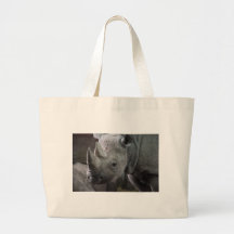 Foto del rinoceronte negro bolsa