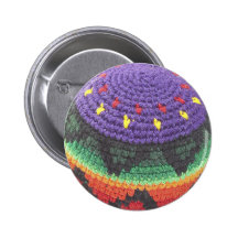 foto del saco del pie del footbag pin