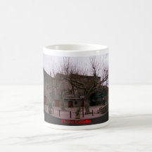 Foto del sur Colette de Francia del pueblo de Lana Tazas De Café