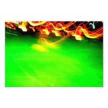 Foto ligera abstracta "Greenacrageless " de la pin
