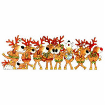 Foto Sculpter - imán del navidad del reno Esculturas Fotograficas