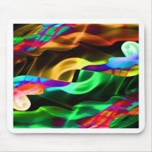Fotografía abstracta del arte del humo alfombrilla de raton