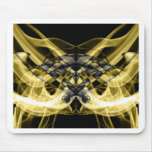 Fotografía abstracta del arte del humo alfombrillas de ratón