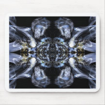 Fotografía abstracta del arte del humo tapete de ratón