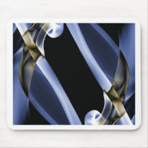 Fotografía abstracta del arte del humo tapetes de ratones
