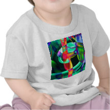 Fotografía abstracta del arte del humo camisetas
