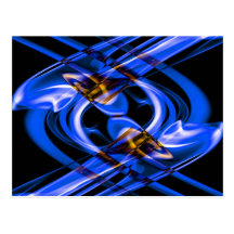 Fotografía abstracta del arte del humo postal
