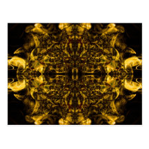 Fotografía abstracta del arte del humo postal