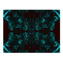 Fotografía abstracta del arte del humo postales