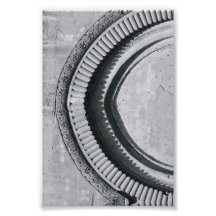 Fotografía C4 4x6 blanco y negro de la letra del a