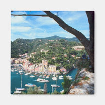 Fotografía de Italia de la costa de mar Mediterrán Imán De Nevera