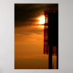 Fotografía de la arquitectura de la silueta de la  impresiones