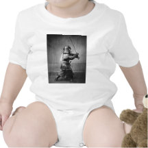 Fotografía de un samurai C. 1860 Camiseta