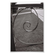 Fotografía E1 4x6 blanco y negro de la letra del a