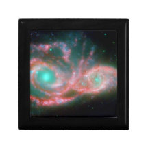 Fotografía hermosa del espacio de la nebulosa cajas de regalo
