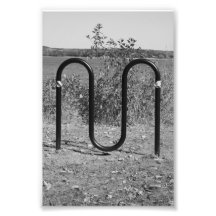 Fotografía M5 4x6 blanco y negro de la letra del a