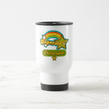 Fotógrafo de la superestrella taza