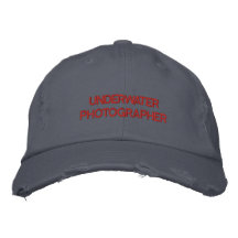 FOTÓGRAFO SUBACUÁTICO GORRA BORDADA