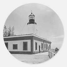 Fotos rústicas hermosas del faro del vintage etiquetas  