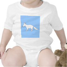 Fox. blanco camisetas