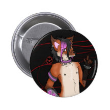Fox del cobre pin