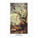 Fox y gato de Francisco Snyders Postales