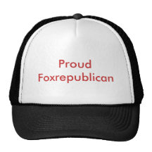 Foxrepublican orgulloso gorros bordados
