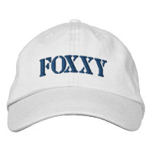 FOXXY GORRAS DE BEISBOL BORDADAS
