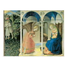 Fra Angelico - la postal del anuncio