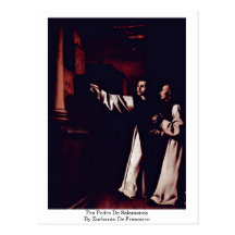 Fra Pedro De Salamanca de Zurbaran De Francisco Postal