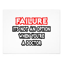 Fracaso… no un doctor de la opción… invitación