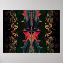 Fractal 3105-2 poster