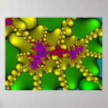 Fractal 334-Product del decaimiento Poster