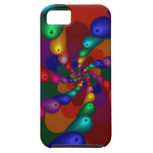 Fractal abstracto iPhone 5 Case-Mate cárcasa