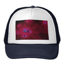Fractal carmesí gorra