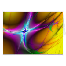 Fractal de la aparición tarjetas