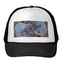 FRACTAL DE LAS MANDALAS DE LA BELLEZA DEL VINTAGE GORRA
